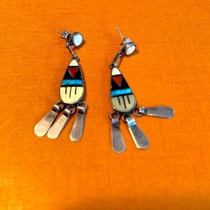 Vintage Zuni Earrings